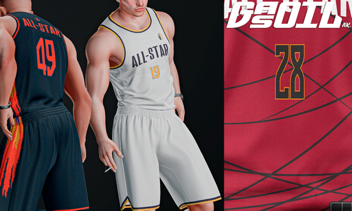 [GL - inc.] - Steve Jersey Red Yellow