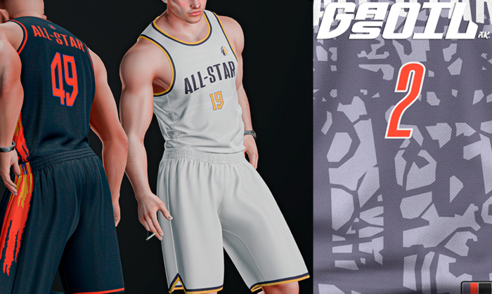 [GL - inc.] - Steve Jersey Gray Red