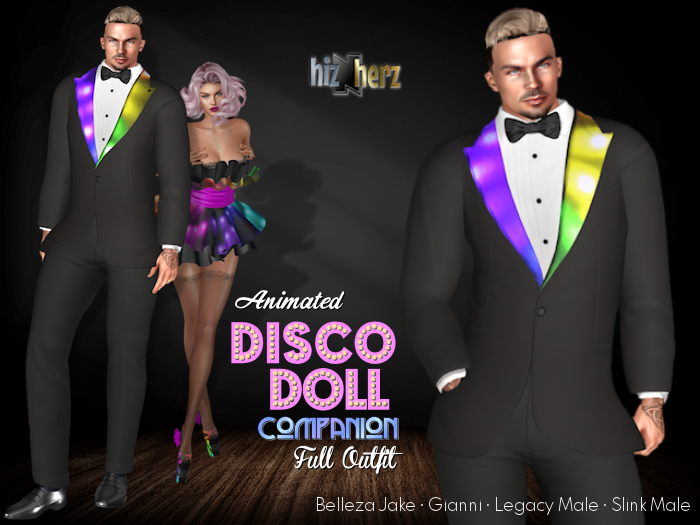 hizNherz Disco Doll Companion (Animated)