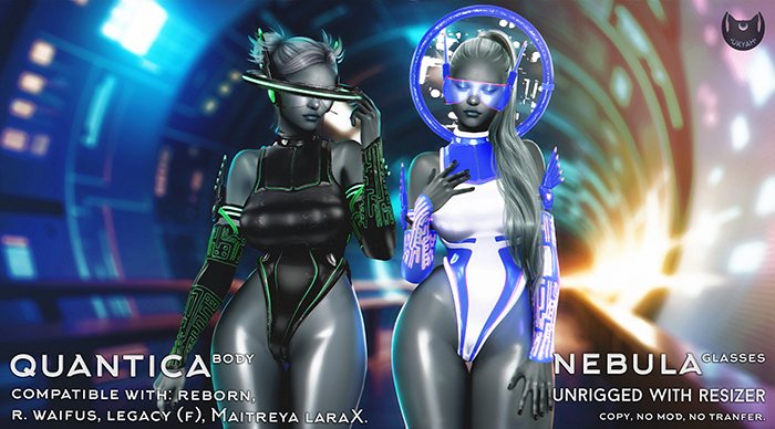 ~UKYAH~ Nebula Glasses/ Quantica Body - MEGAPACK