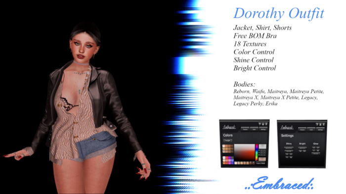 .:Embraced:. Dorothy Fatpack