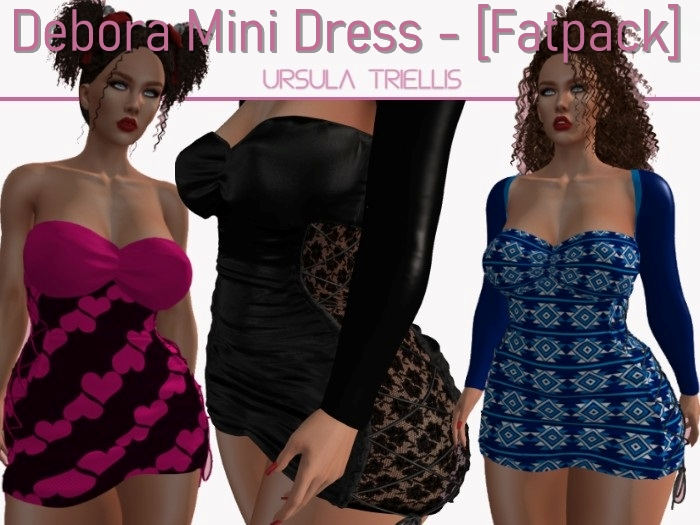 7142 Debora Mini Dress - [Fatpack]