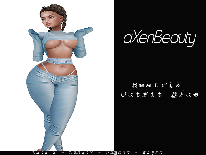 aX: Beatrix Outfit Blue