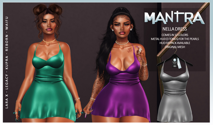 MANTRA :: NELLA DRESS GRAY