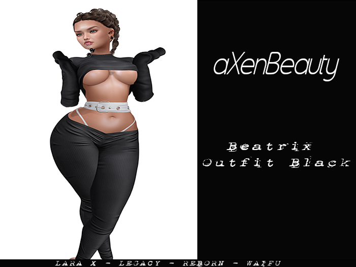 aX: Beatrix Outfit Black