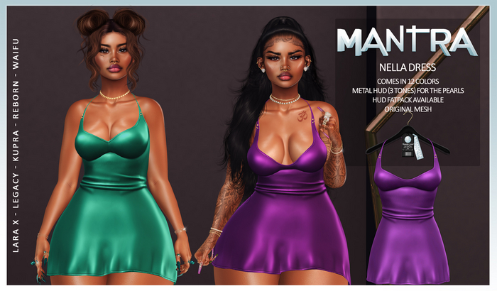 MANTRA :: NELLA DRESS PURPLE