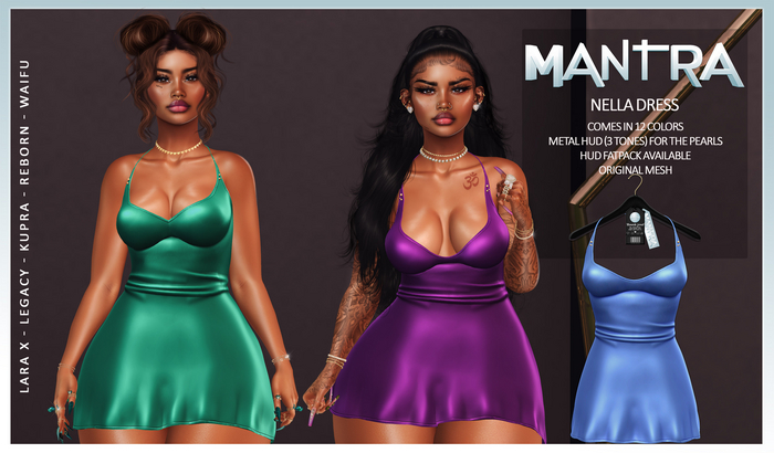 MANTRA :: NELLA DRESS SKY 