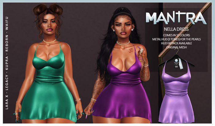 MANTRA :: NELLA DRESS LAVENDER