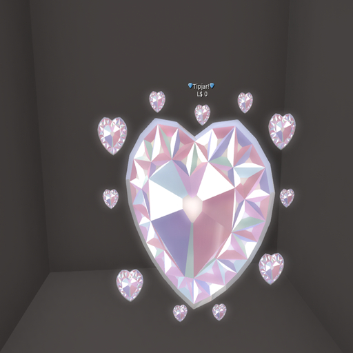 *JR* DIAMOND ROTATING TIPJAR boxed((rezz and open))