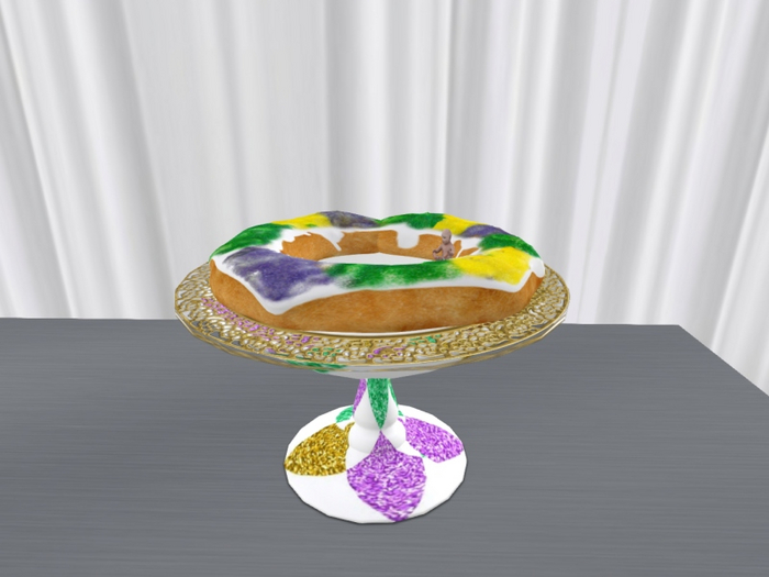 King Cake with Baby