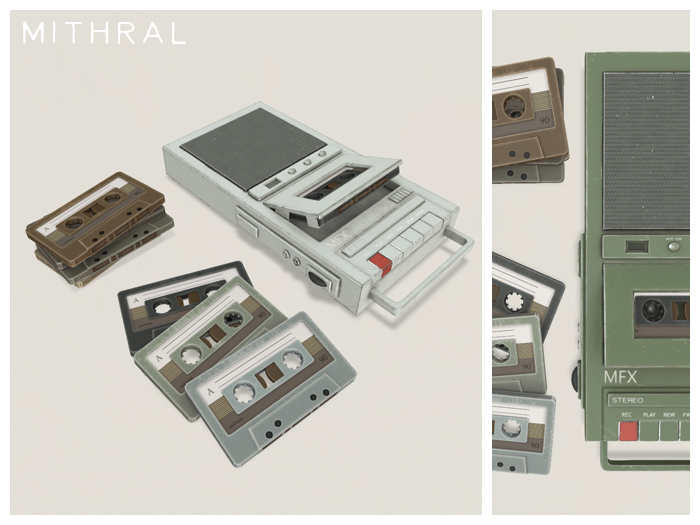 Mithral * MFX Cassette Player Set (Pack A)