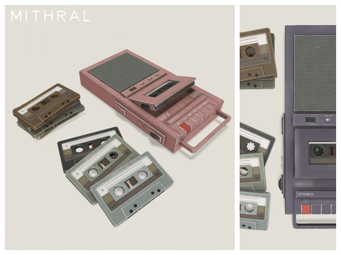 Mithral * MFX Cassette Player Set (Pack B)