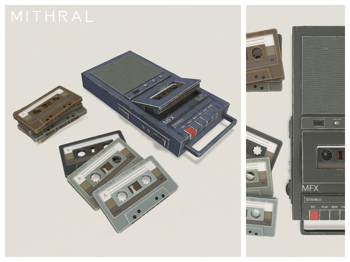 Mithral * MFX Cassette Player Set (Pack D)