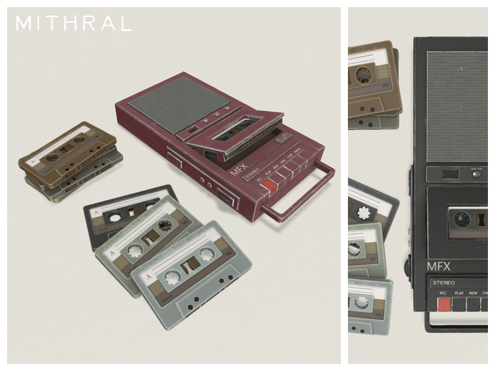 Mithral * MFX Cassette Player Set (Pack F)