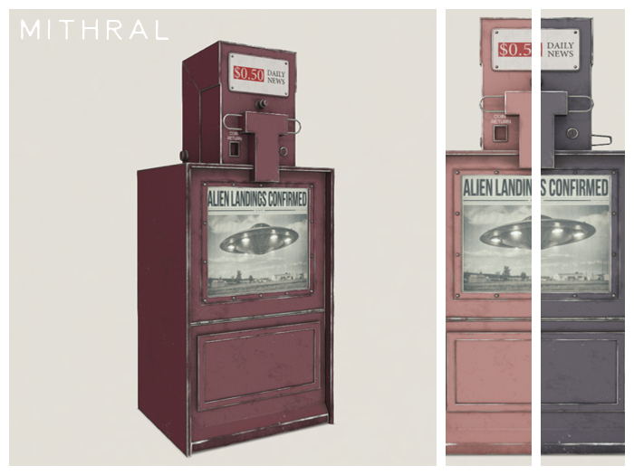 Mithral * Newspaper Dispenser (Pack B)