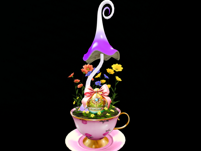 MC Easter Golden Egg Teacup