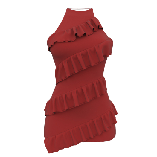 Kay - Mila Dress Red