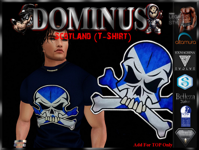 ~DOMINUS~Scotland (T-Shirt)  (ADD)