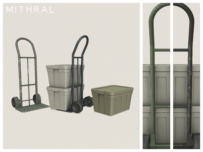 Mithral * Hand Truck Set (Pack B)