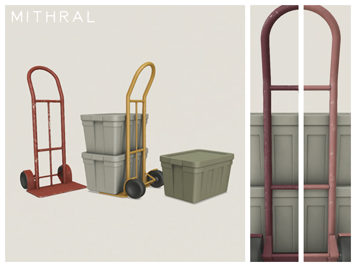Mithral * Hand Truck Set (Pack C)