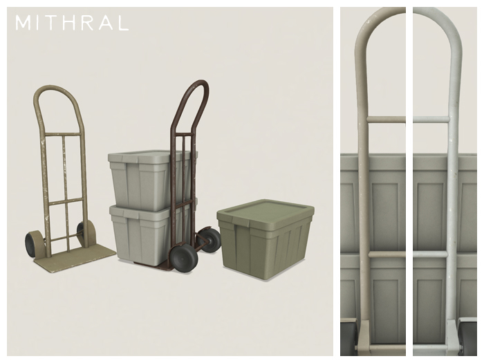Mithral * Hand Truck Set Fat Pack