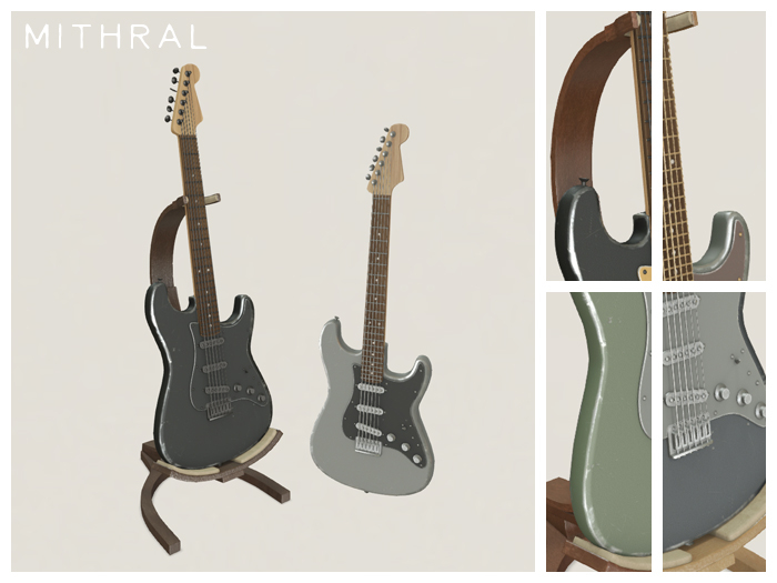 Mithral * Electric Guitar Set (Pack B)