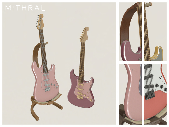 Mithral * Electric Guitar Set (Pack C)