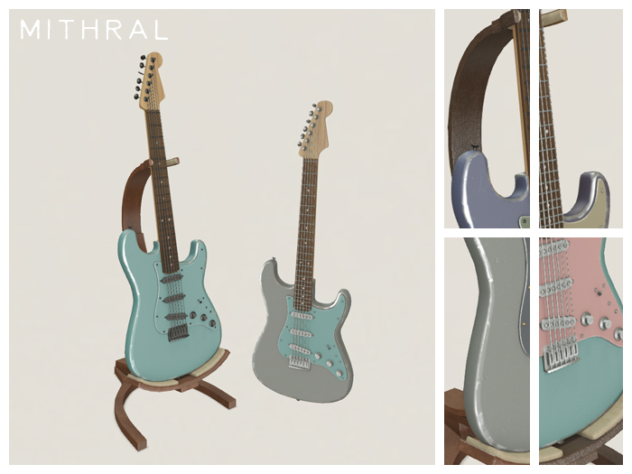 Mithral * Electric Guitar Set (Pack D)