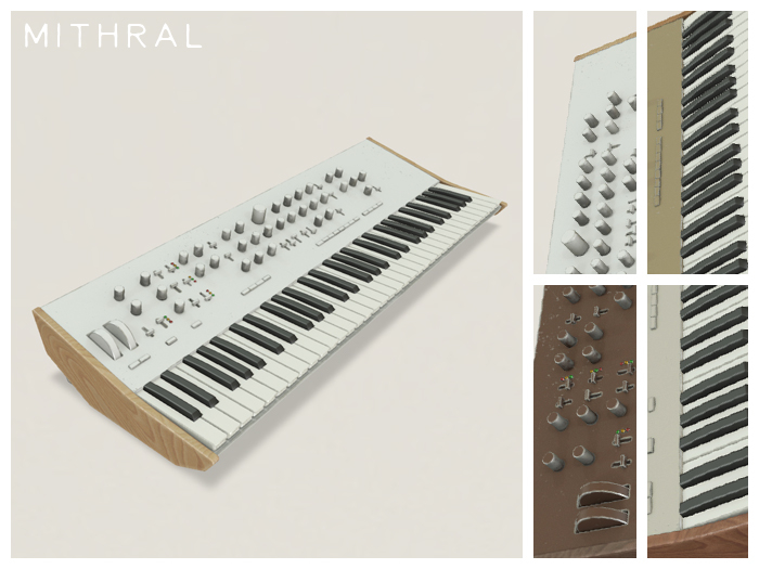 Mithral * Piano Synthesizer (Pack A)