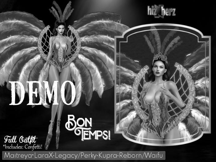 hizNherz Bon Temps Outfit DEMO