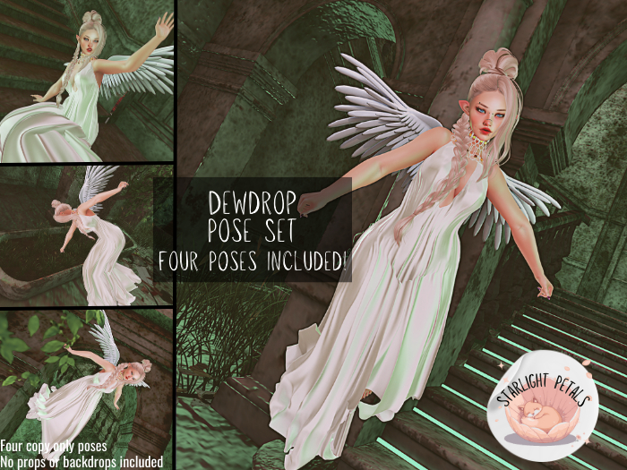 {Starlight Petals}Dewdrop pose set 