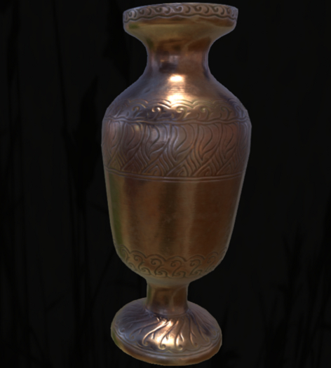 Brass Tilly Vase