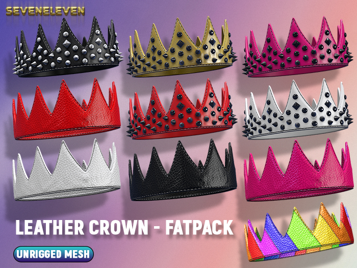 [SEVENELEVEN] Leather Crown - FatPack