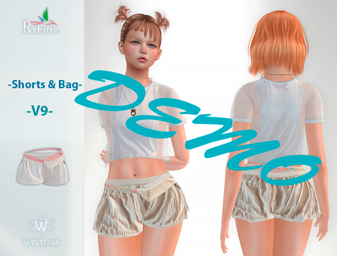 Shorts & Bag-V9-Rebirth-DEMO