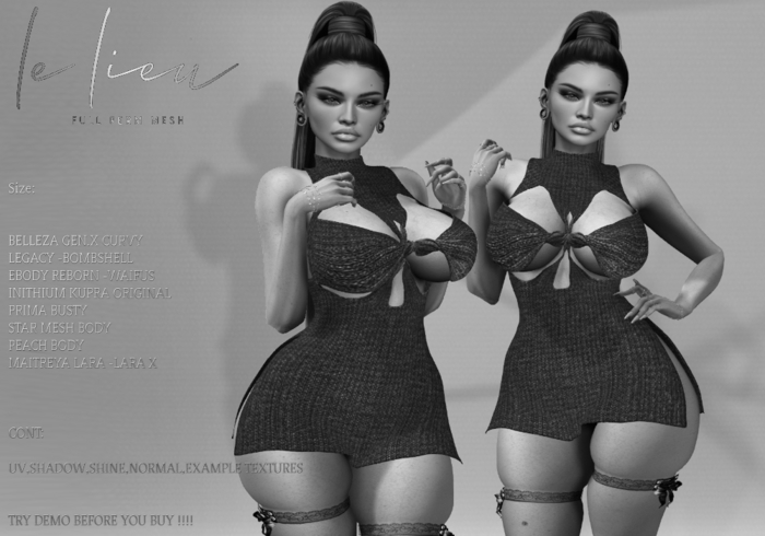**LeLi**200**Dress**FULL PERM MESH**DEMO