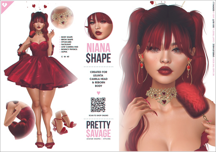 Pretty$avage - Niana Shape