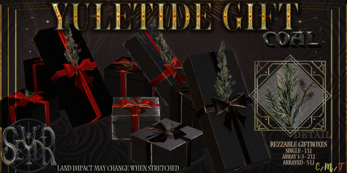 [Seydr] Yuletide Giftbox: Coal