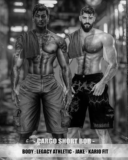 MAZA // CARGO SHORT BOB // DEMO