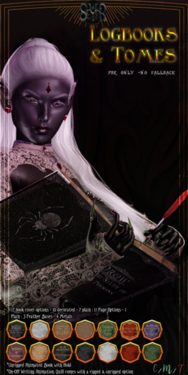 [Seydr] Logbooks and Tomes