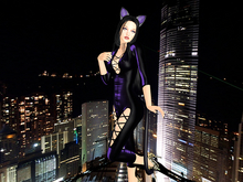 Clandestine kitty purple boxed