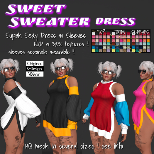 Sweet Sweater Dress - ADD