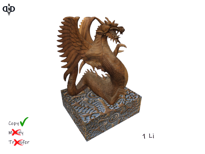 Zen:. Dragon Figurine