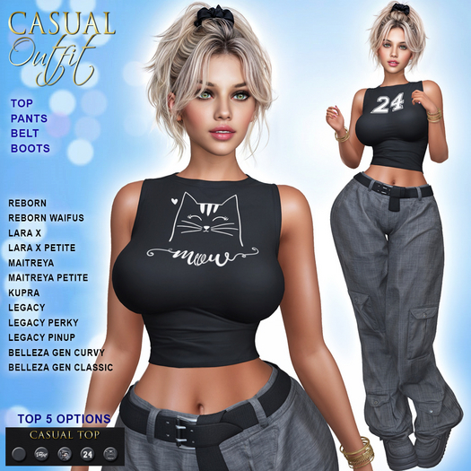 [ConTrato] Casual Outfit