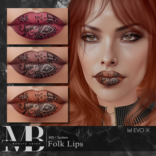 [ T.M.B ] Folk Lips LEL EVOX