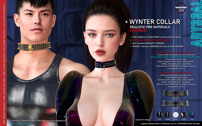 +ABYSSAL>>WYNTER COLLAR >> PBR FATPACK