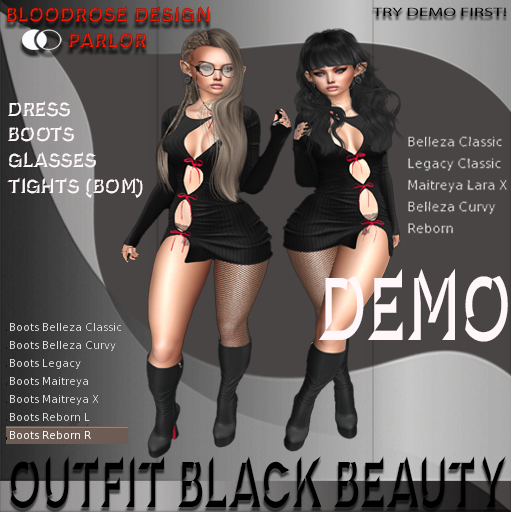 Outfit Black Beauty DEMO