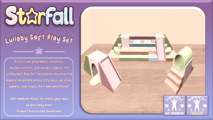 [Starfall] Lullaby Soft Play Set