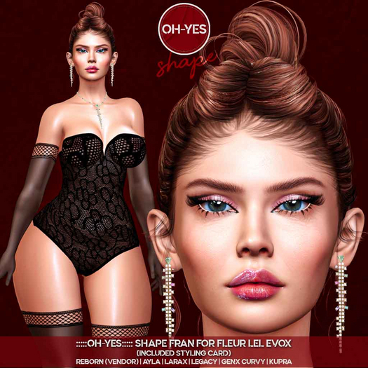 :::::Oh-Yes::::: Shape Fran for Fleur Lel EvoX
