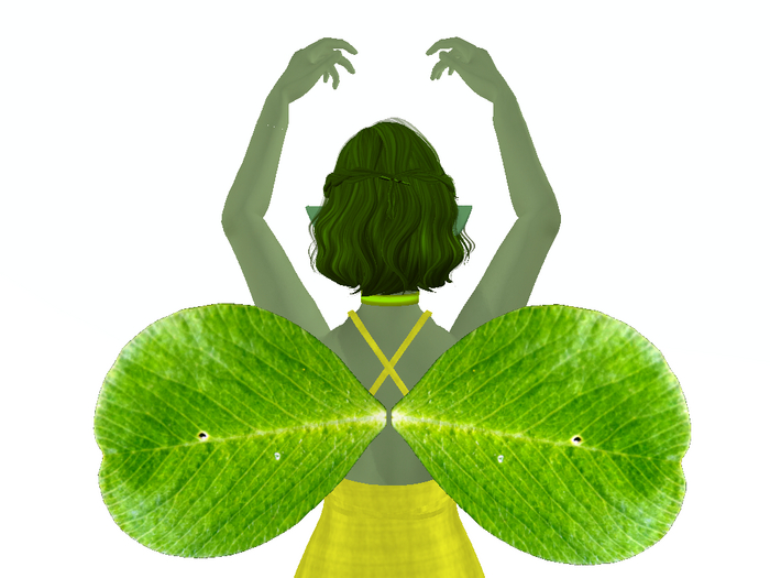 Green Leaf Clover Wings