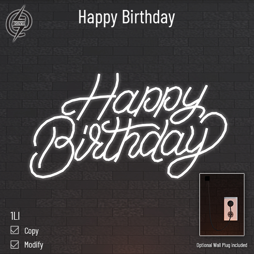 Happy Birthday - @Signs